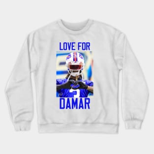 Pray for 3 damar Crewneck Sweatshirt